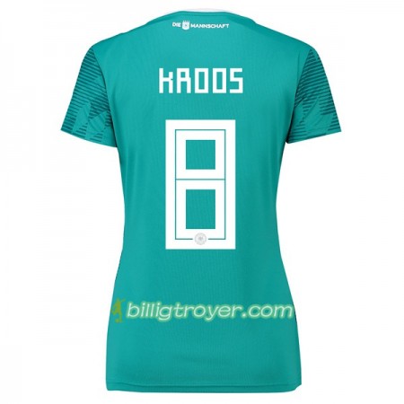 Billige Fotballdrakter Tyskland Kroos 8 Dame VM 2018 Bortedraktsett